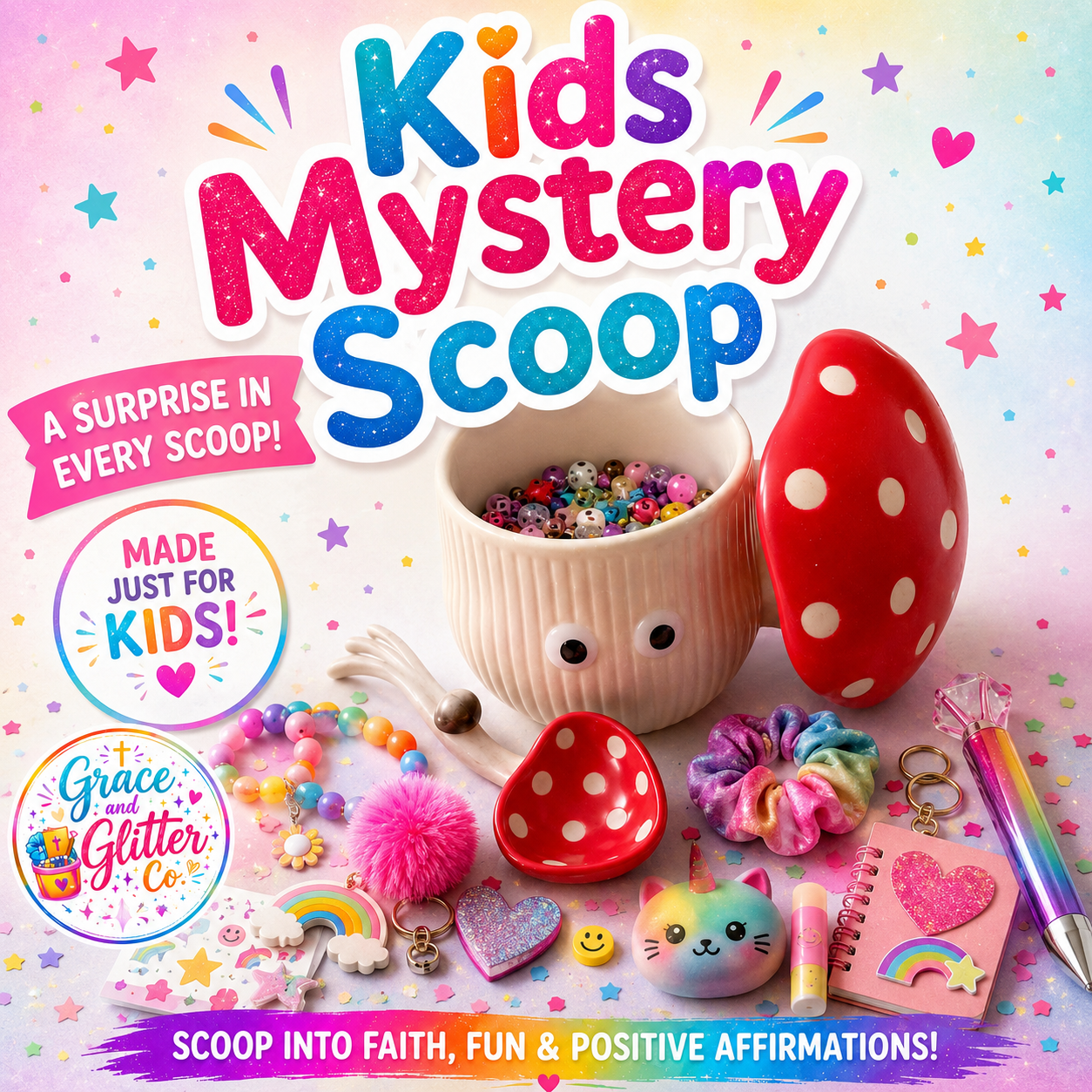 Kids Mystery Scoop and Premiums